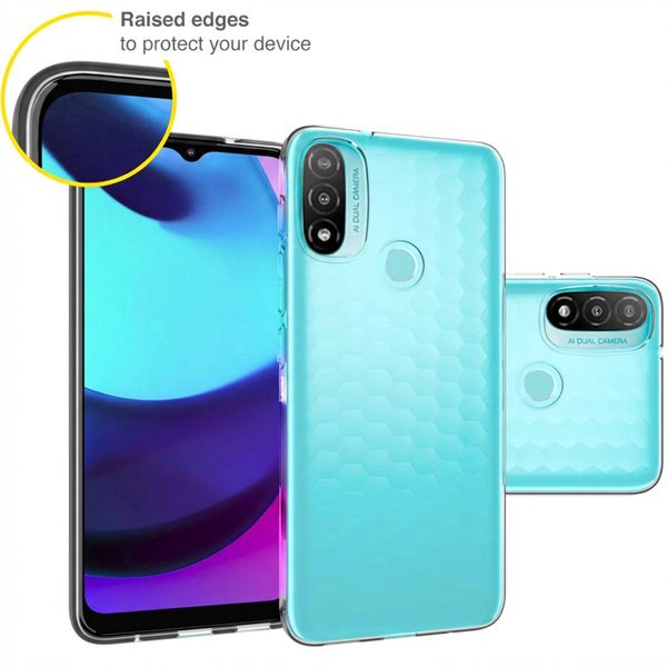 Accezz Clear TPU Backcover Motorola Moto E20 - Transparent