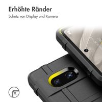 imoshion Rugged Shield Backcover für das Google Pixel 7a - Schwarz