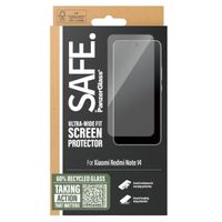 SAFE by PanzerGlass Ultra-Wide Fit Screenprotector inkl. Applikator Xiaomi Redmi Note 14 (4G)