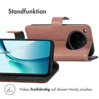 imoshion Luxuriöse Klapphülle Oppo Find X8 - Braun