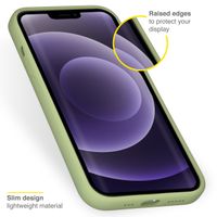 Accezz Liquid Silikoncase Apple iPhone 13 - Grün