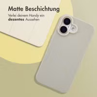 imoshion TPU Color Cover iPhone 16 - Grau
