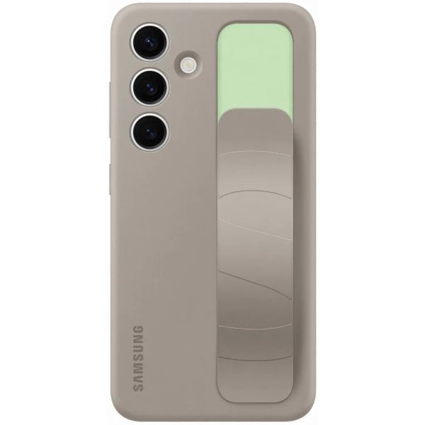 Samsung Original Standing Grip Backcover für das Galaxy S24 - Taupe