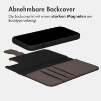 imoshion Herausnehmbare 2-in-1 Luxus-Bookcase Apple iPhone 15 - Braun