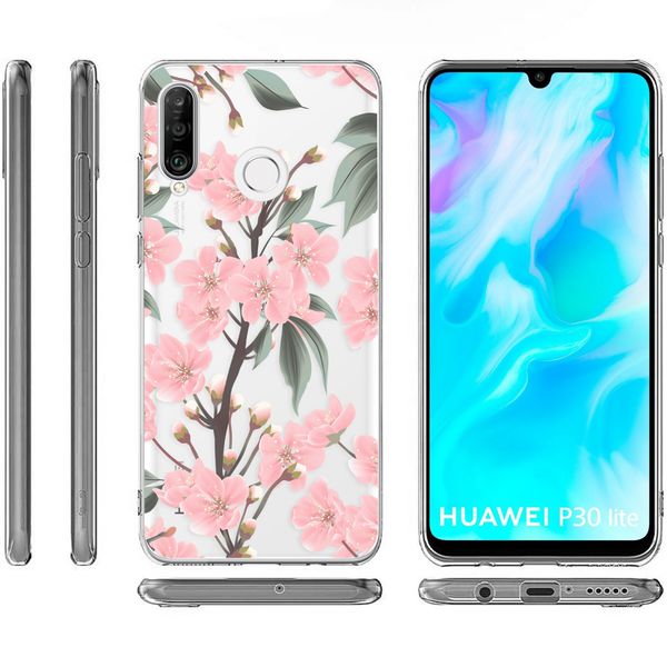 imoshion Design Hülle für das Huawei P30 Lite - Cherry Blossom