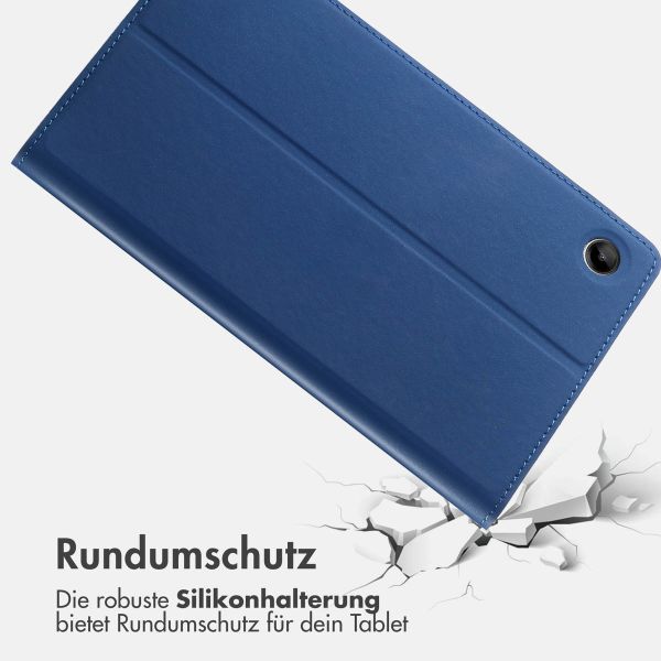 Accezz Classic Tablet Case für das Samsung Galaxy Tab A9 8.7 Zoll  - Dunkelblau