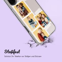 Personalisierte Hülle mit Filmrolle N°1 iPhone 16 - Transparent