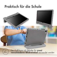 imoshion Schutzhülle mit Handgriff kindersicher für das iPad 9 (2021) 10.2 Zoll / iPad 8 (2020) 10.2 Zoll / iPad 7 (2019) 10.2 Zoll - Grau