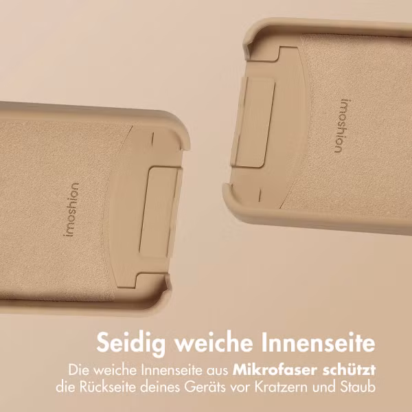 imoshion Color Backcover mit abnehmbarem Handykette und MagSafe Samsung Galaxy S24 / S25 - Beige