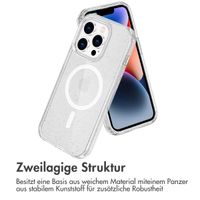 imoshion Sparkle Back Cover mit MagSafe für das Apple iPhone 13 Pro - Glitzer Transparent