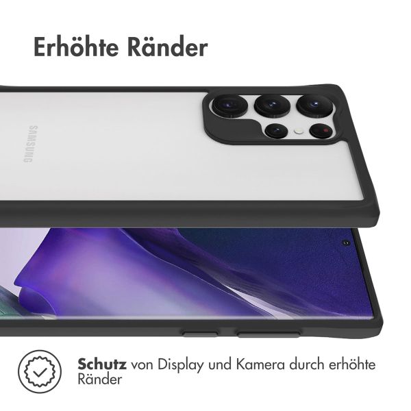 imoshion Rugged Hybrid Case Samsung Galaxy S23 Ultra - Schwarz