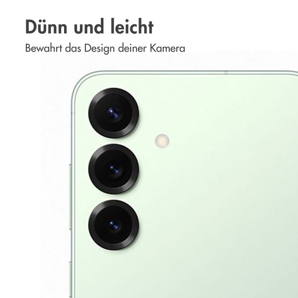 imoshion 2er-Pack Objektivschutz für Kamera für das Samsung Galaxy S25 Plus - Mint