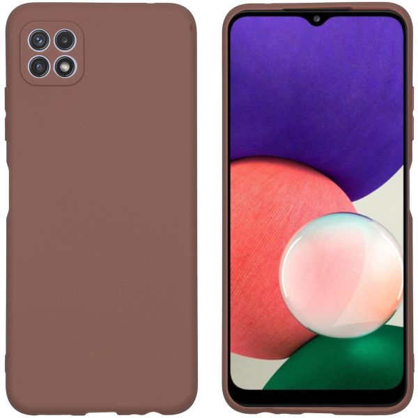 imoshion Color TPU Hülle für das Samsung Galaxy A22 (5G) - Taupe