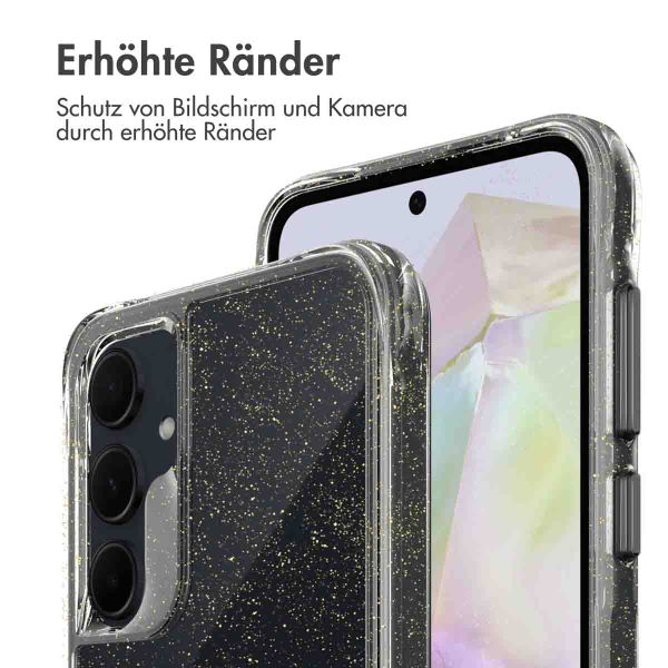 imoshion Klare Glitter Backcover Samsung Galaxy A35 - Gold
