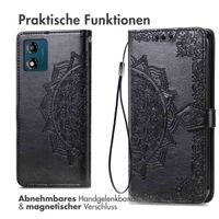 imoshion Mandala Klapphülle Motorola Moto E13 - Schwarz