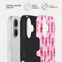 Burga Tough Back Cover MagSafe Apple iPhone 16 - Coral Reef