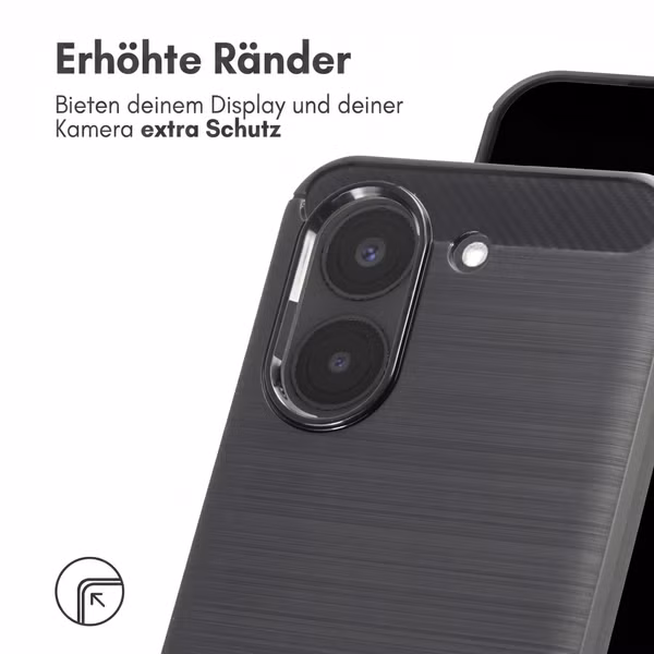 imoshion Brushed Back Cover Xiaomi Poco X8 Pro - Schwarz