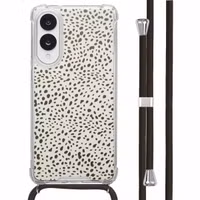 imoshion Design Hülle mit Band Samsung Galaxy S25 Edge - Desert Dots