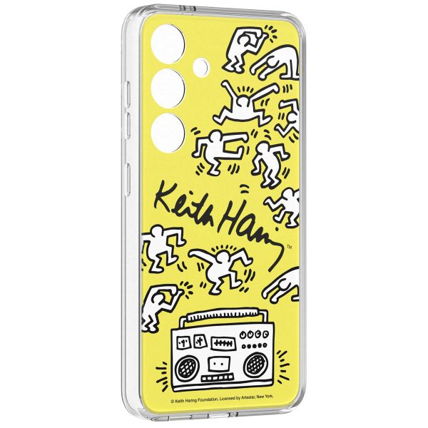 Samsung Original Keith Haring Dance Plate für das Galaxy S24 - Yellow