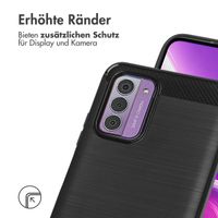 imoshion Brushed Back Cover Nokia G42 - Schwarz