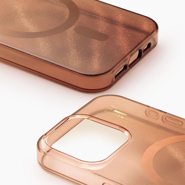 iDeal of Sweden Clear Case MagSafe Apple iPhone 15 Pro - Mocha Mousse