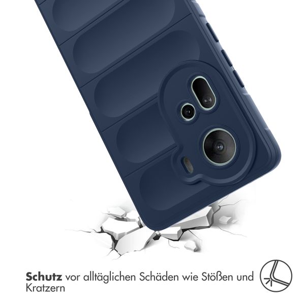 imoshion EasyGrip Back Cover für das Oppo Reno 11 - Dunkelblau