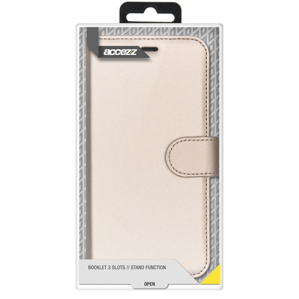 Accezz Wallet TPU Klapphülle Samsung Galaxy A72 - Gold