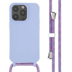 imoshion SilikonHülle mit Band Apple iPhone 14 Pro - Violett