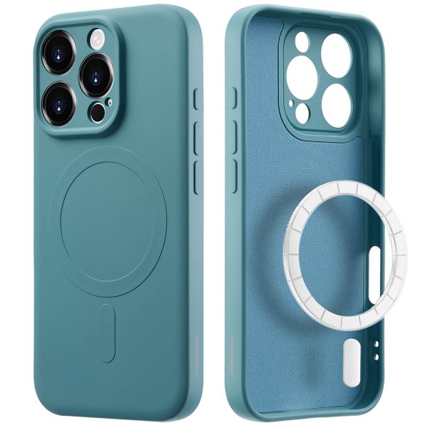 imoshion Color Back Cover mit MagSafe für das iPhone 16 Pro - Smoke Green