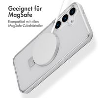 Accezz Ring Stand Backcover mit MagSafe für das Samsung Galaxy S25 Plus - Transparent