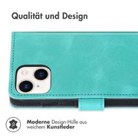 imoshion Klapphülle mit Kordel Apple iPhone 13 - Türkis