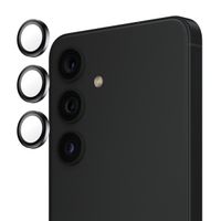 PanzerGlass Kameraprotektor Hoops Optic Rings für das Samsung Galaxy S25 Plus - Schwarz