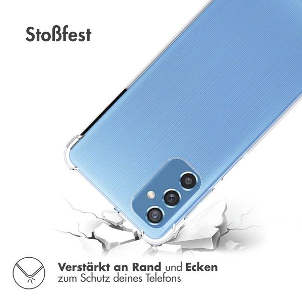 imoshion Shockproof Case für das Samsung Galaxy M52 - Transparent