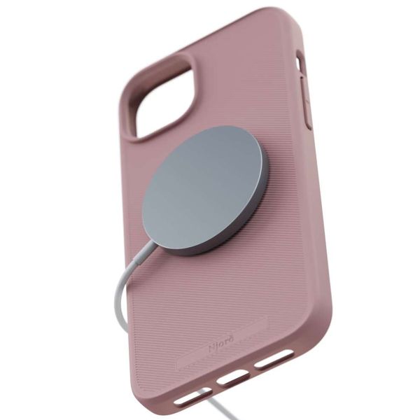 Njorð Collections Slim Case MagSafe für das iPhone 15 Plus - Pink Blush