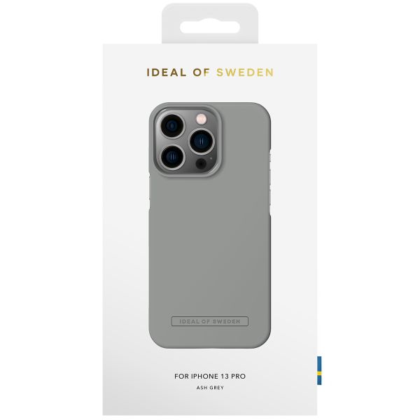 iDeal of Sweden Seamless Case Back Cover für das iPhone 13 Pro - Ash Grey