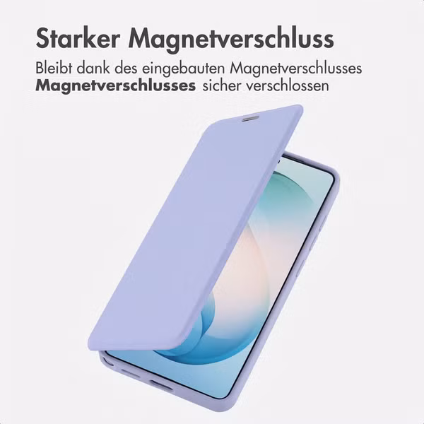 imoshion Transparente Bookcase mit MagSafe Samsung Galaxy S26 Ultra - Lila