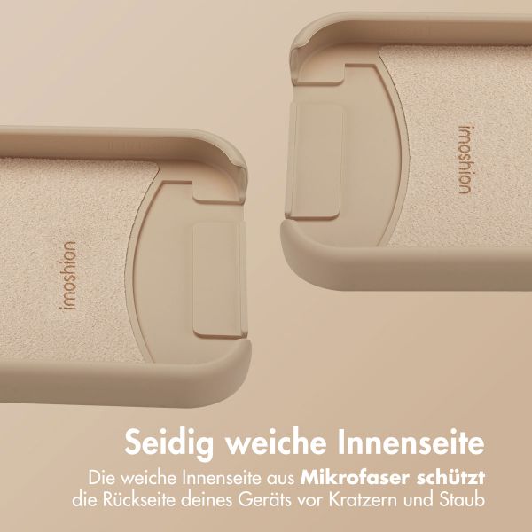 imoshion Color Backcover mit abnehmbarem Handykette und MagSafe Apple iPhone 15 Pro Max - Nude