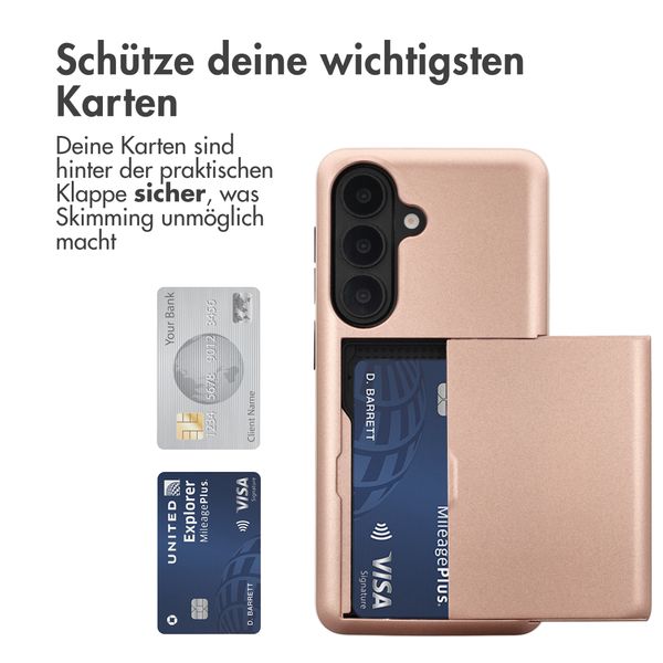 imoshion Backcover mit Kartenfach Samsung Galaxy S26 - Rose Gold