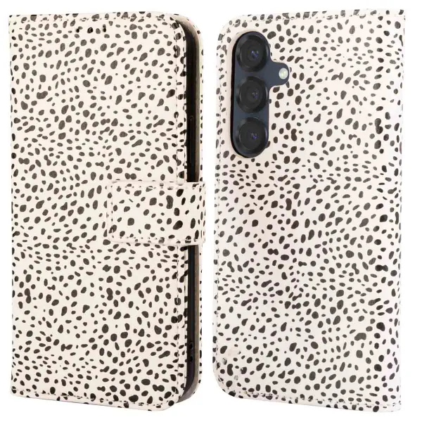 imoshion Design Klapphülle Samsung Galaxy S25 - Desert Dots