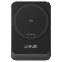 Anker MagGo | 3-in-1 Faltbare kabellose Ladestation - 15 Watt - Kompatibel mit MagSafe und Qi2 - Schwarz