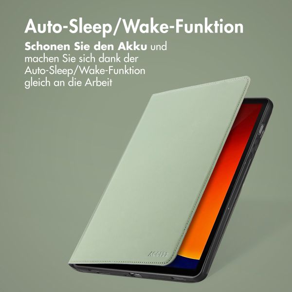 Accezz Classic Tablet Case Samsung Galaxy Tab S10 Ultra / Tab S9 Ultra - Grün