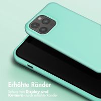 Selencia SilikonHülle mit abnehmbarem Band Apple iPhone 15 Pro Max - Türkis