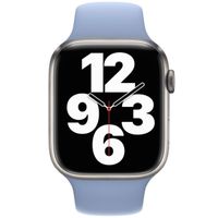 Apple Sport Armband für das  Apple Watch Series 1 t/m 9 / SE (38/40/41 mm) | Series 10 / 11 (42 mm) - Blue Fog