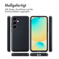 imoshion Backcover mit Kartenfach Samsung Galaxy S24 FE - Schwarz