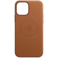 Apple Leder-Case MagSafe für das Apple iPhone 12 Mini - Saddle Brown