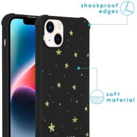 imoshion Design Hülle mit Band iPhone 14 Plus - Stars Gold