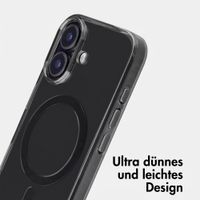 Accezz Lite Backcover mit MagSafe Apple iPhone 16 - Smokey Clear