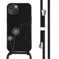 imoshion SilikonHülle design mit Band Apple iPhone 13 - Dandelion Black