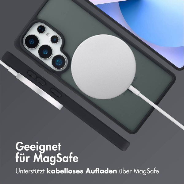 imoshion Color Guard Back Cover mit MagSafe für das Samsung Galaxy S25 Ultra - Schwarz