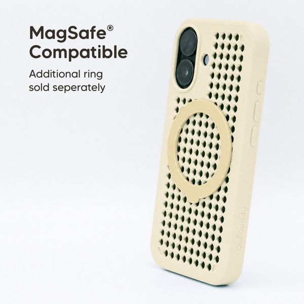 Callbuddy Hülle mit Strap Apple iPhone 17 - Sand Glow